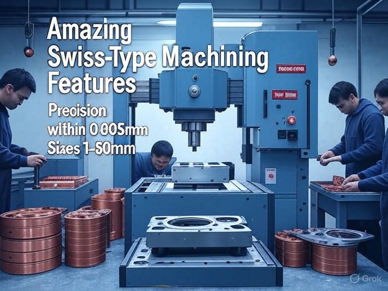 Amazing Swiss-Type Machining Features